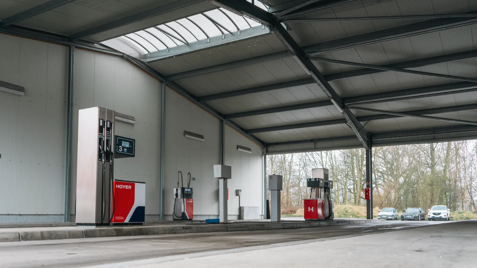 Tankstelle Zapfsaeule